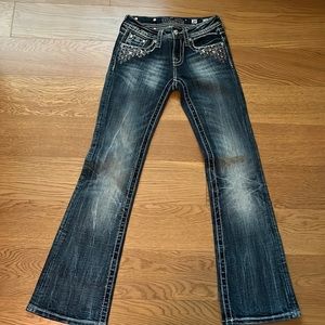 Girls Miss Me Jeans size 10 Boot